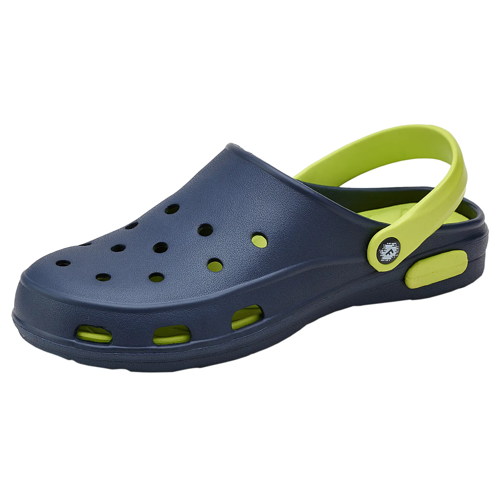 Realpaks Clogs F-700 Darkblue / Yellow