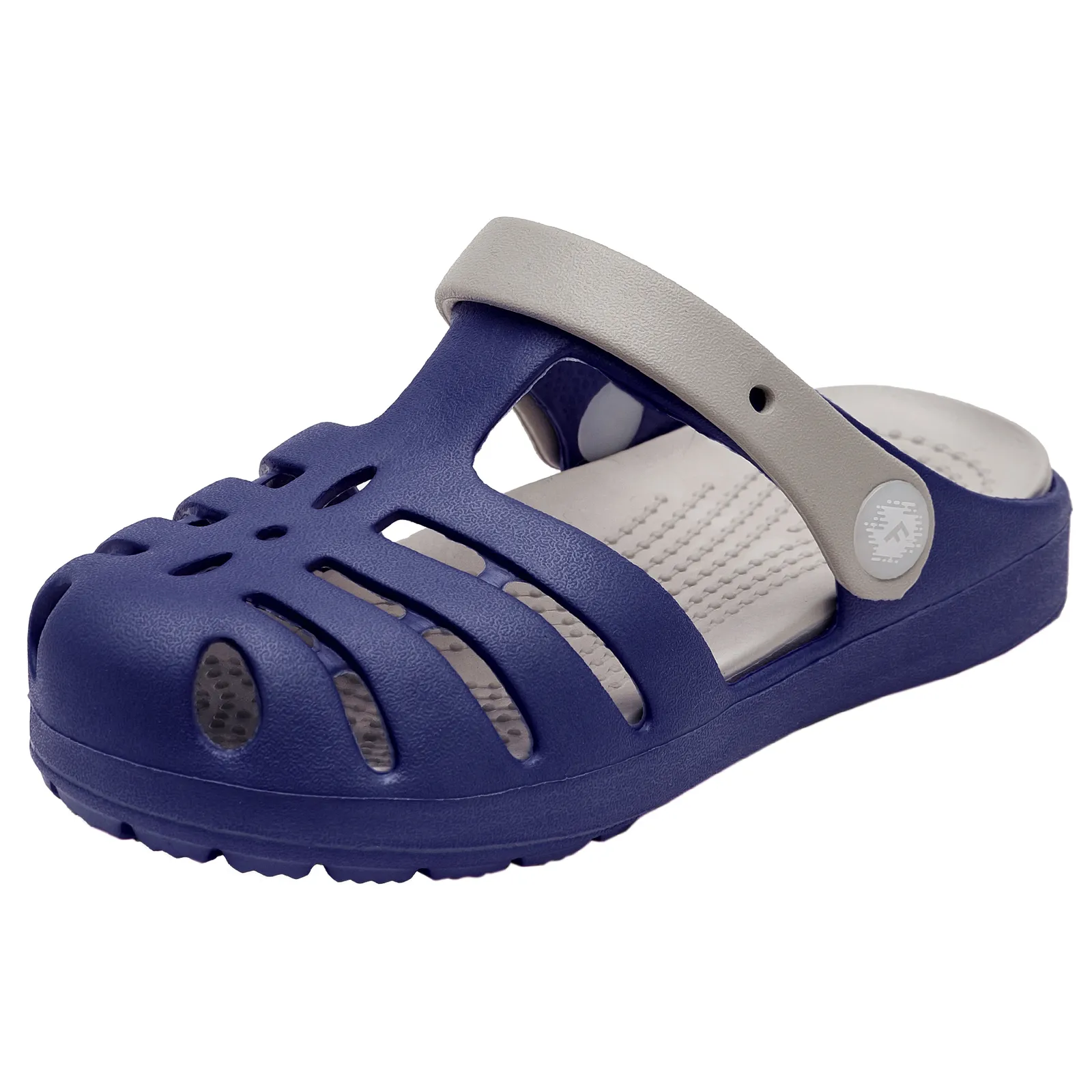 Realpaks Clogs SLD-08 Darkblue / Grey