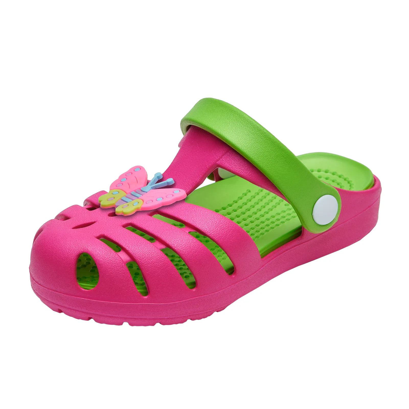 Realpaks Clogs SLD-08f Pink / Green