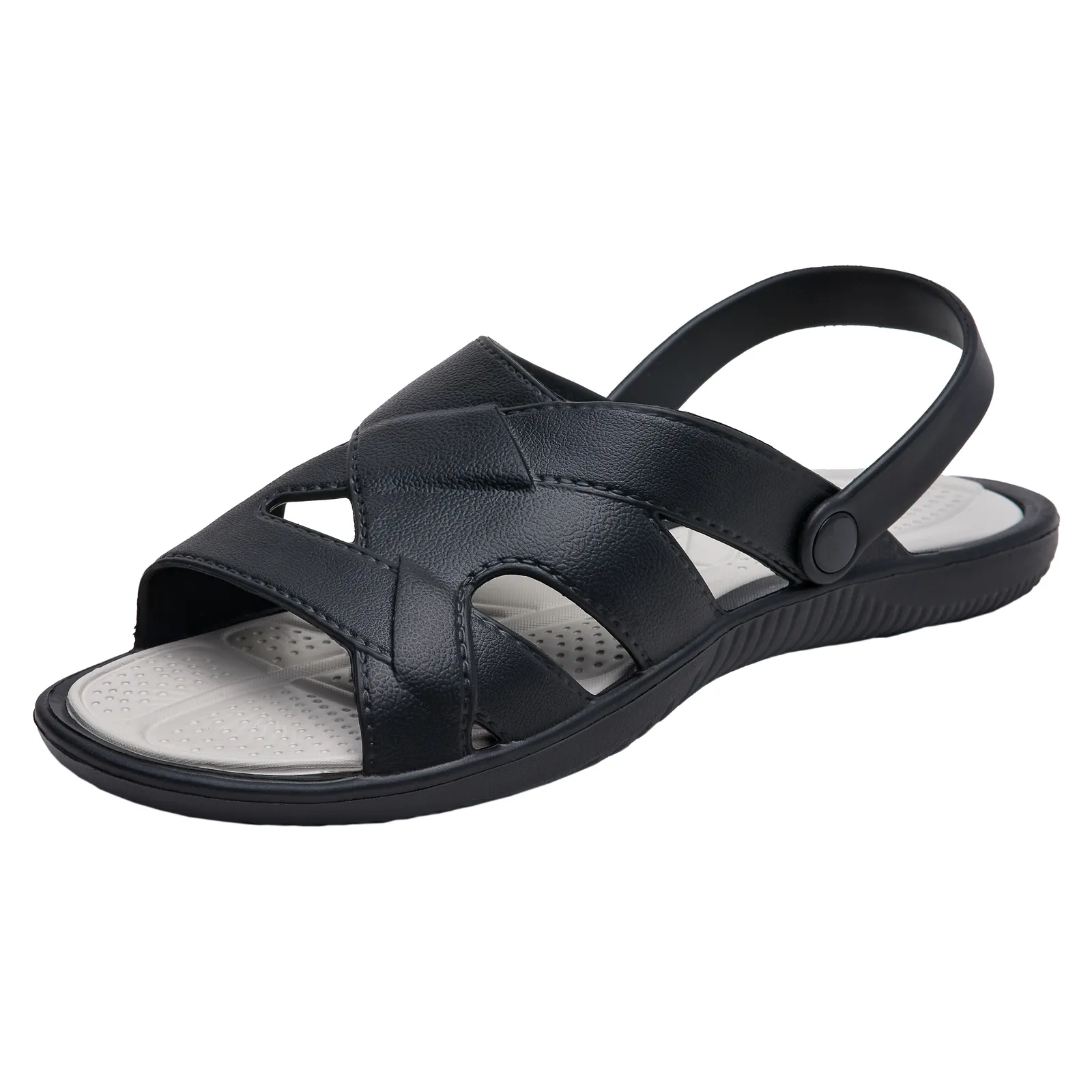 Realpaks Sandals SLM-07-2 Black / Grey