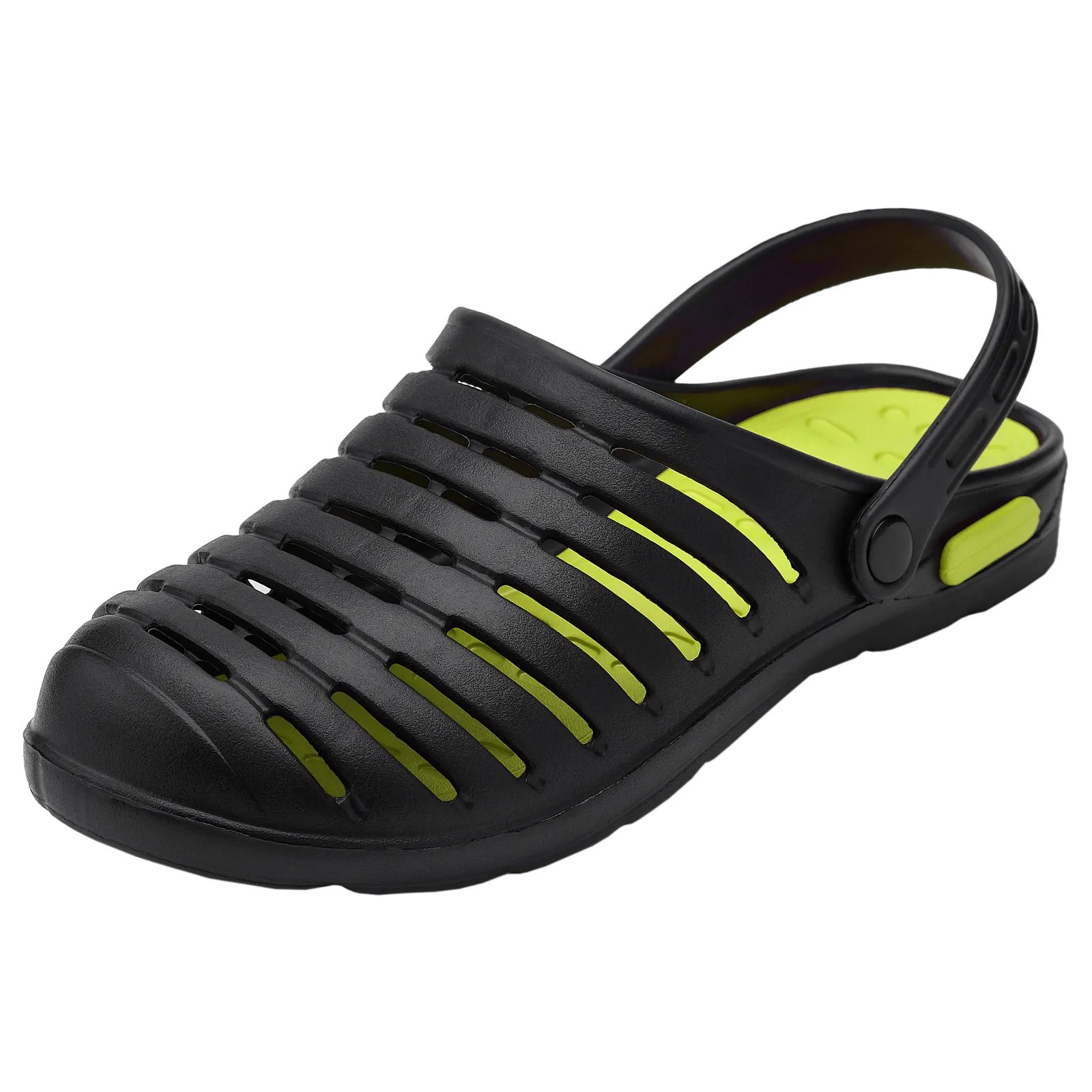 Realpaks Clogs SLM-08-2 Black / Yellow